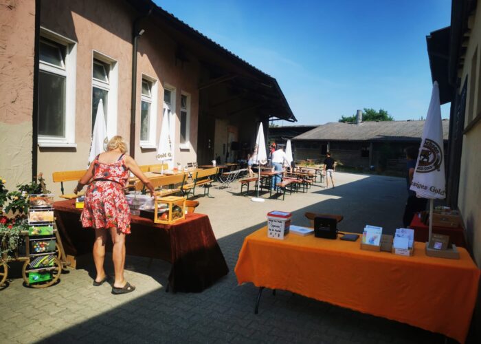 Wege zur Musik 2023 Vorbereitungen beim Ochsen